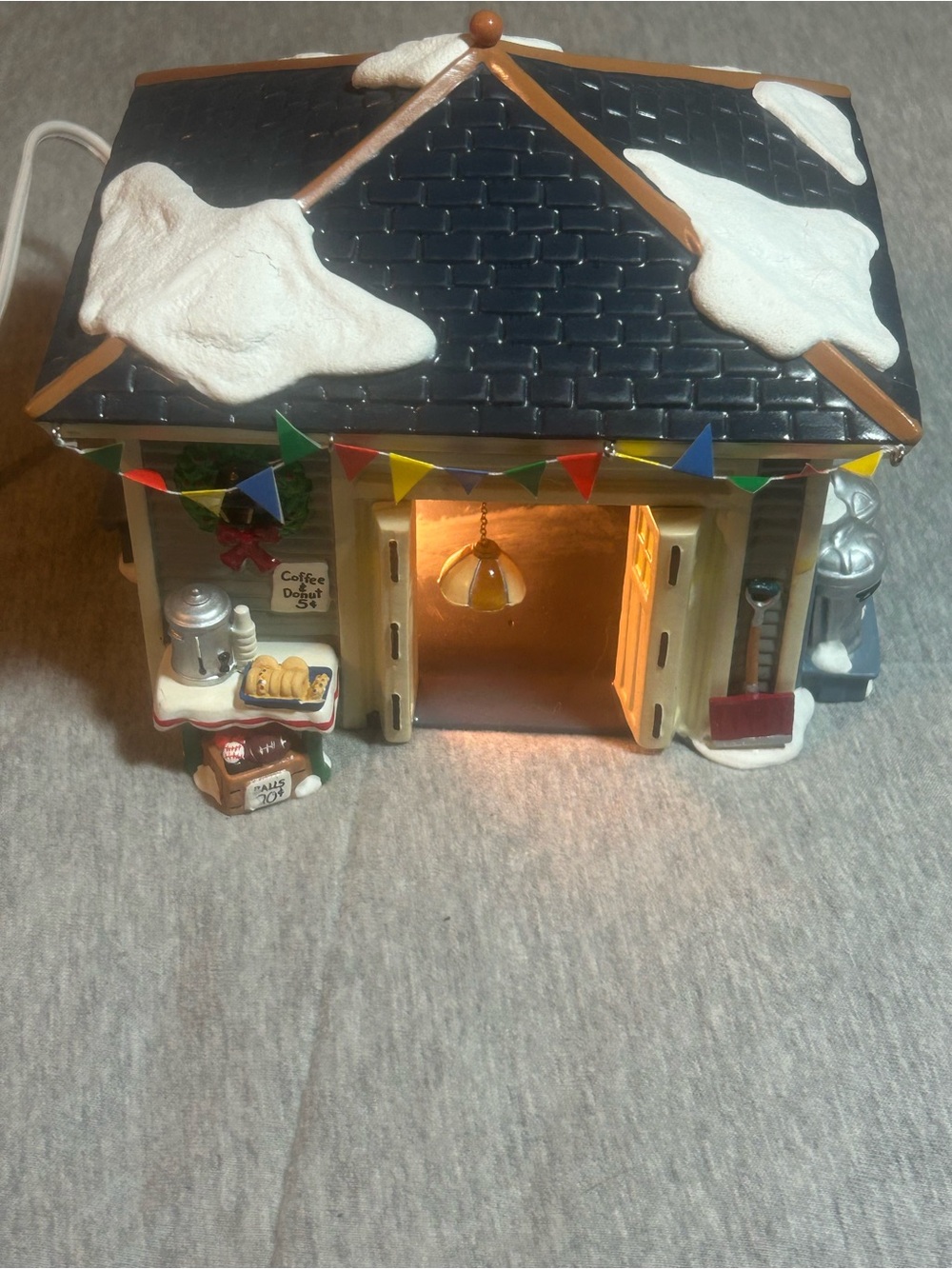 Dept. 56 holiday snow village garage sale another man’s treasure
